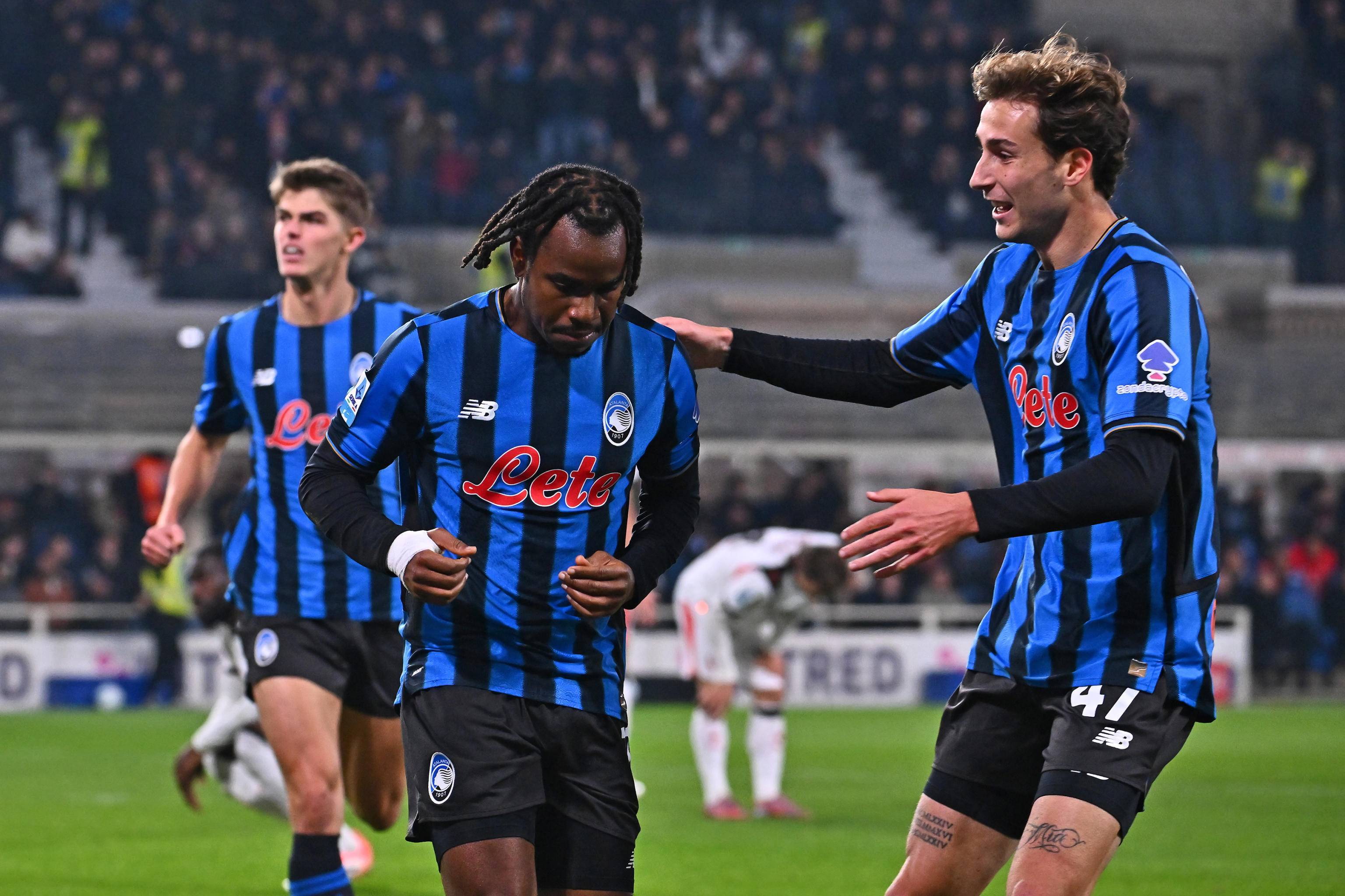 （外代二线）足球——意甲：亚特兰大平AC米兰